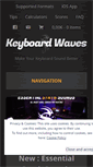 Mobile Screenshot of keyboardwaves.com